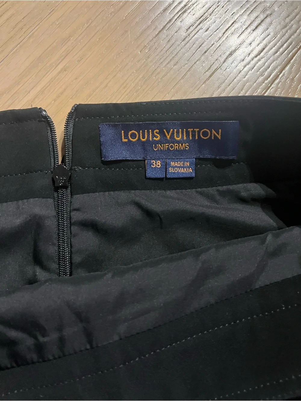 Louis Vuitton Black Mini Skirt